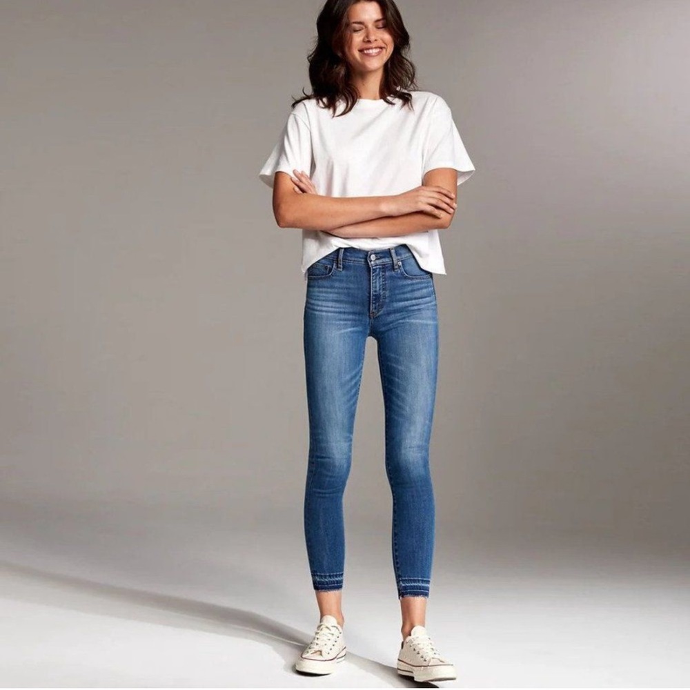 Madewell Blue Ankle Cropped Jeans